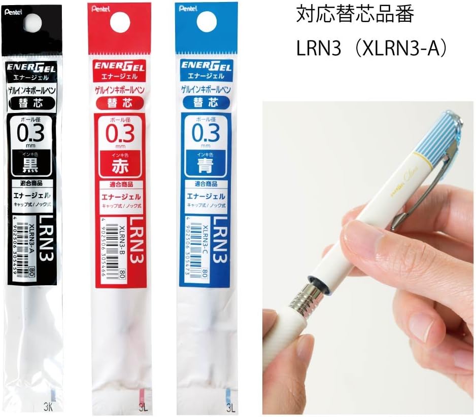 Pentel gel ballpoint pen EnerGel CRENNA