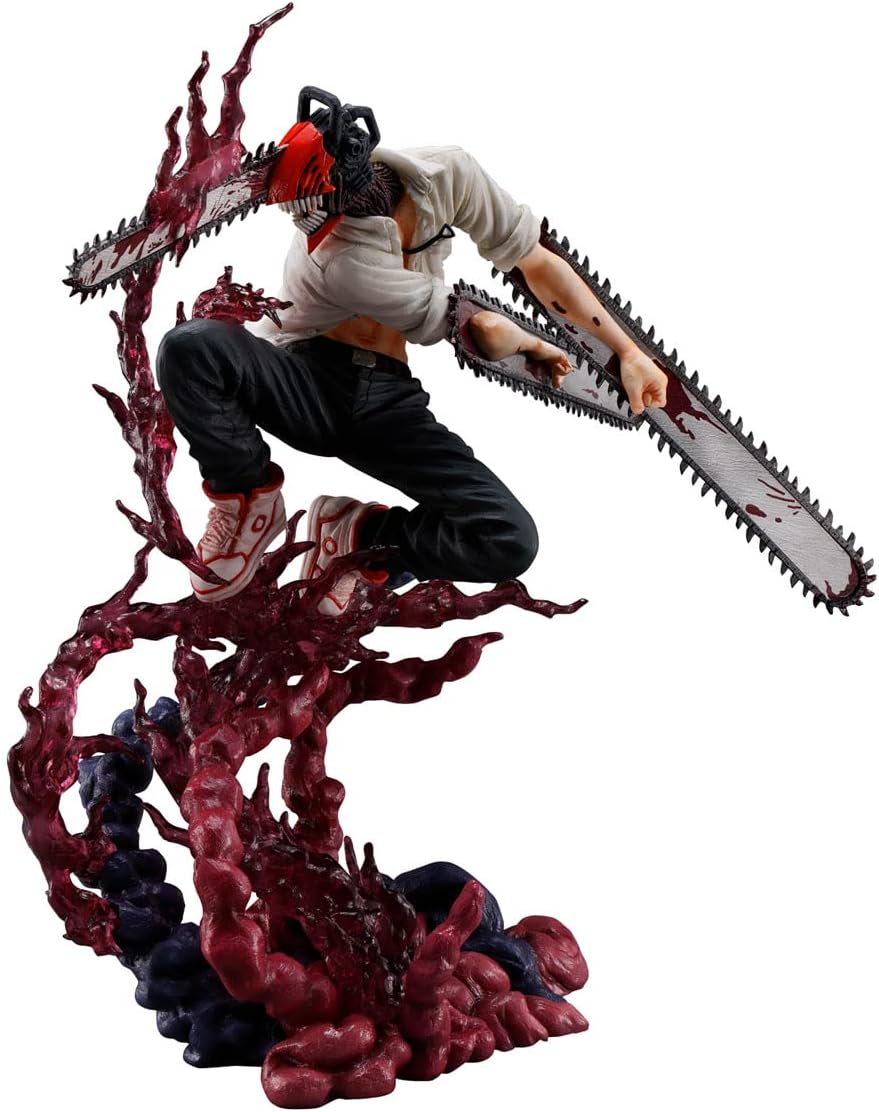 TAMASHII NATIONS - Chainsaw Man - Chainsaw Man, Bandai Spirits FiguartsZERO Statue