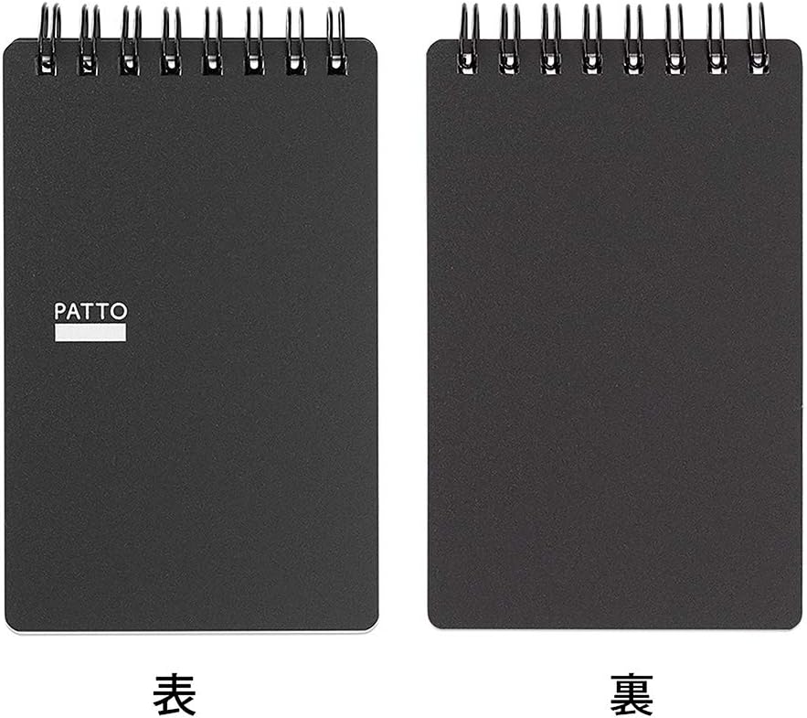 DESIGNPHIL 11555006 Midori Memo, Ring Memo, Putto, Black