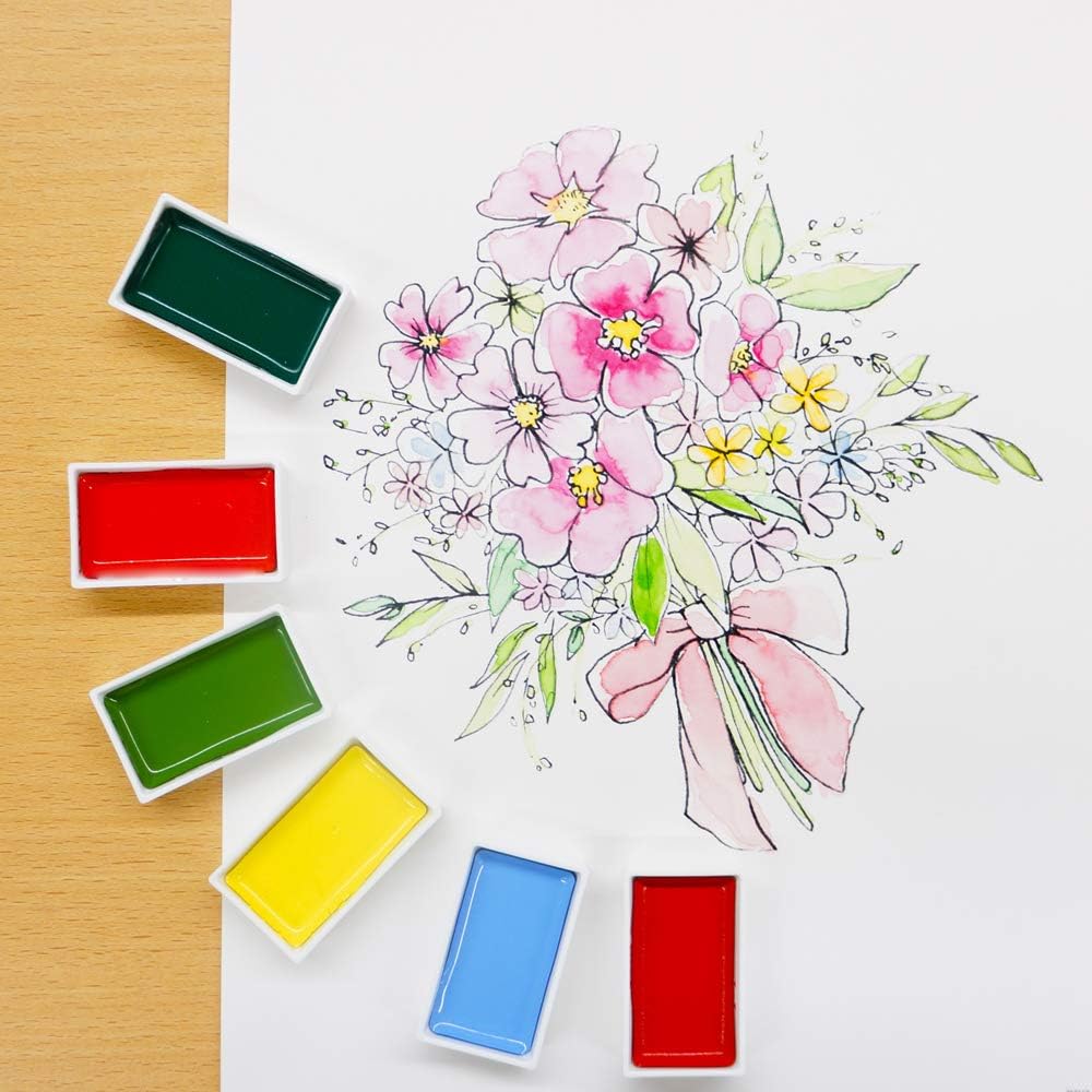 Kuretake MC2036V Gansai Tambi 36 Color Set