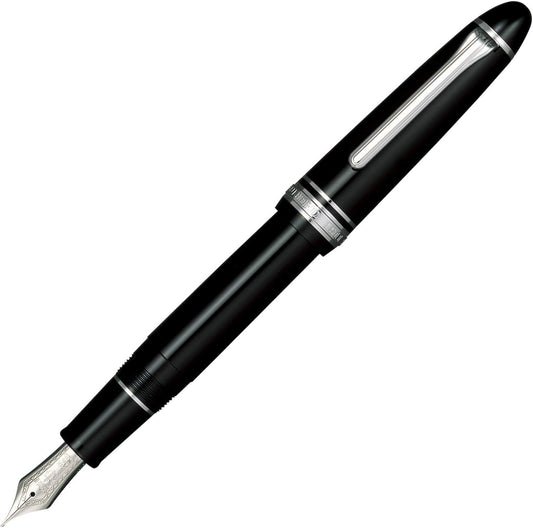Sailor 11-2024-420 Fountain Pen, Pro Fit 21, Silver, Black, Medium Point