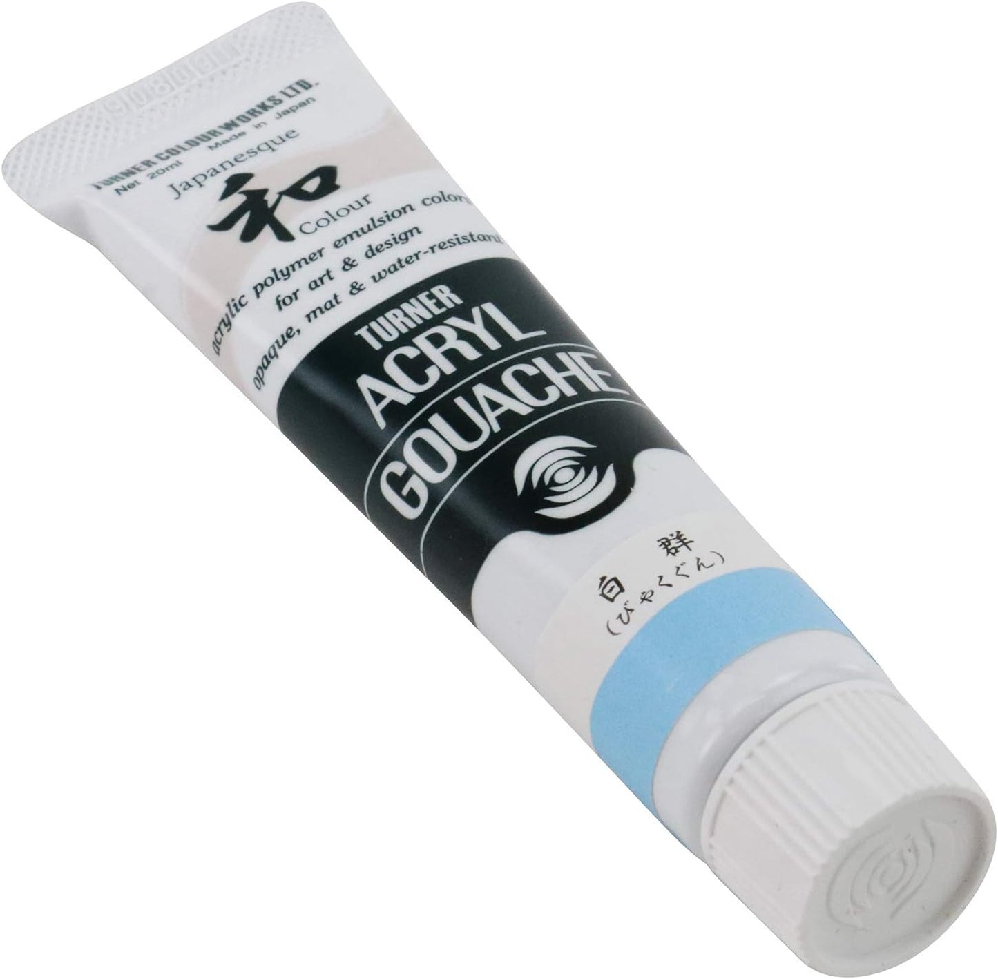 Turner Colour Works Acryl Gouache Artist Acrylic Paint - Single 20 ml Tube - Japanesque Sky Blue