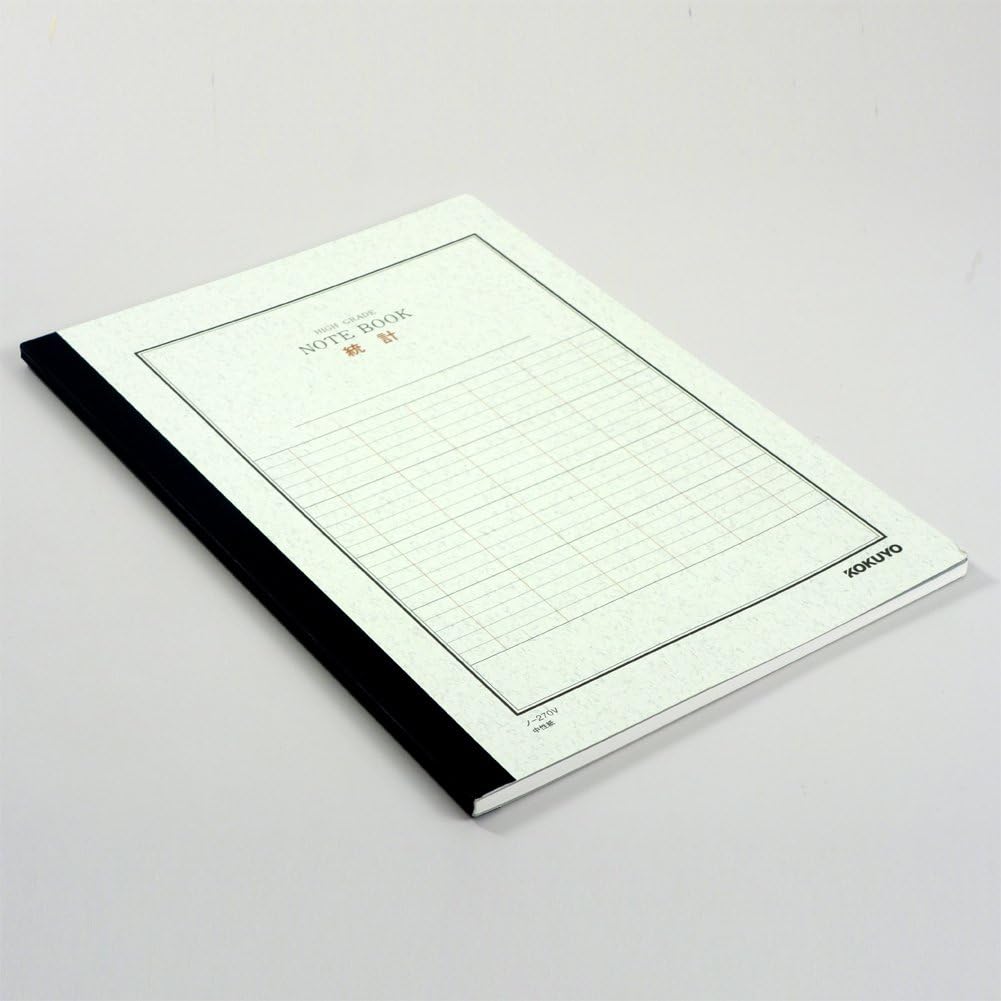 KOKUYO Notebook Statistical Notebook A4 7 Vertical Lines 40 Sheets No. 270V