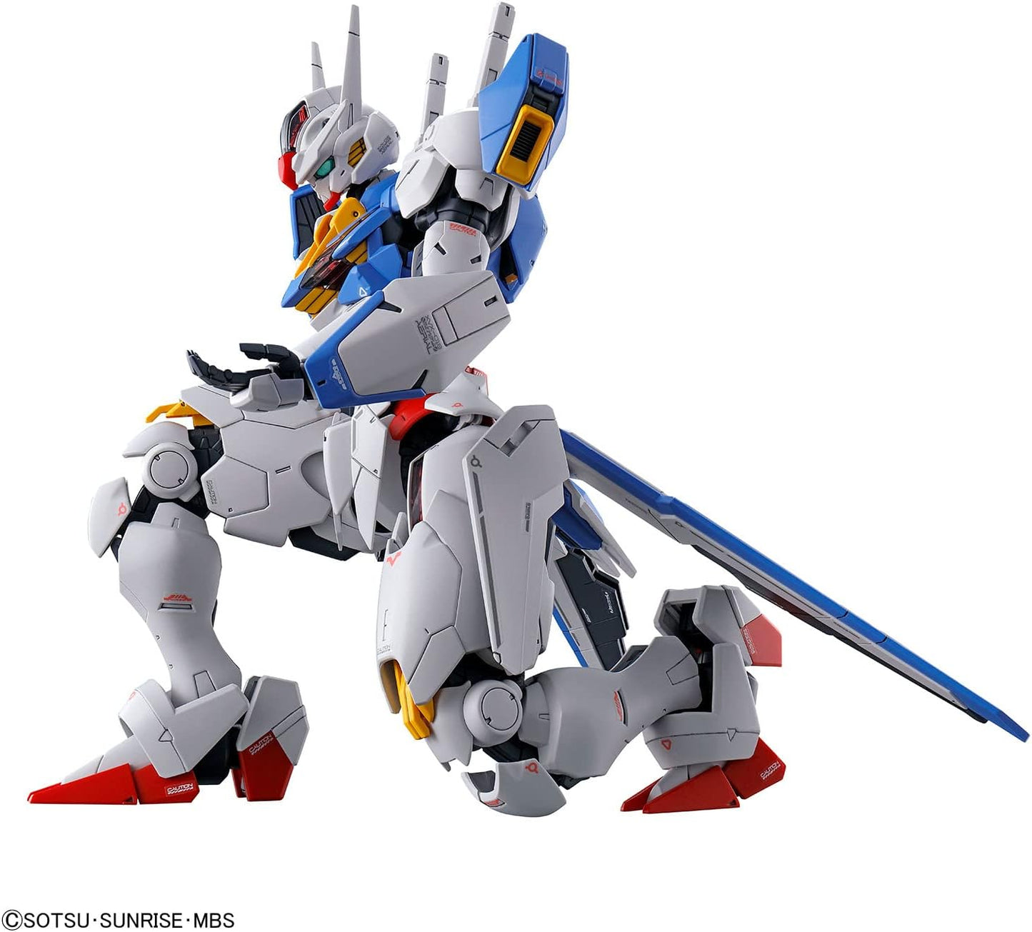 Full Mechanics Mobile Suit Gundam, Witch of Mercury, Gundam Aerial, 1/100 Scale, Color-Coded Plastic Model