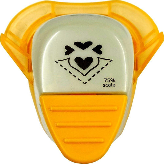 Kuretake Paper Punch Kurepunch Corner, Heart Edge (5002950016)