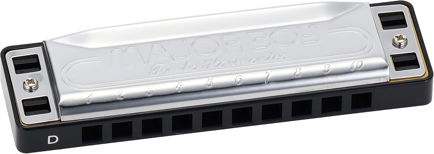 Tombo Major Boy D 10 holes harmonica