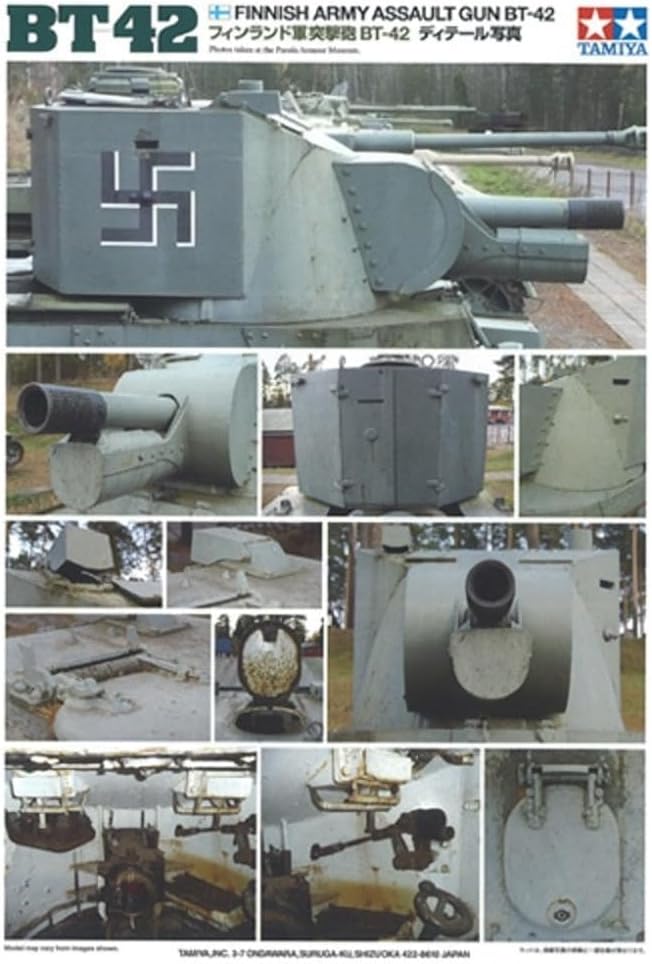 Tamiya Models Finnish Army BT-42 Model Kit