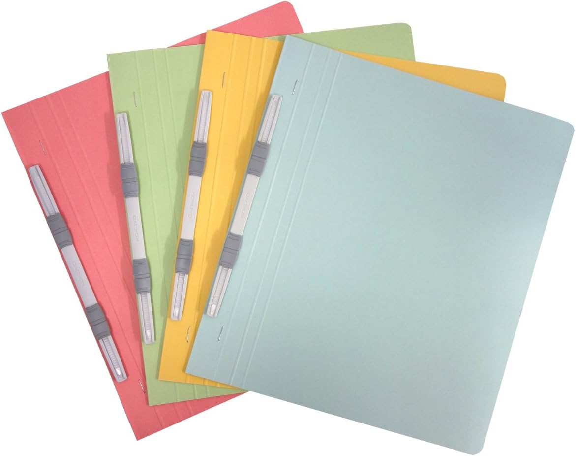 Kokuyo 99K the-A4S-GX10 Flat Files, A4S, Pack of 10, Safety Pink Pink