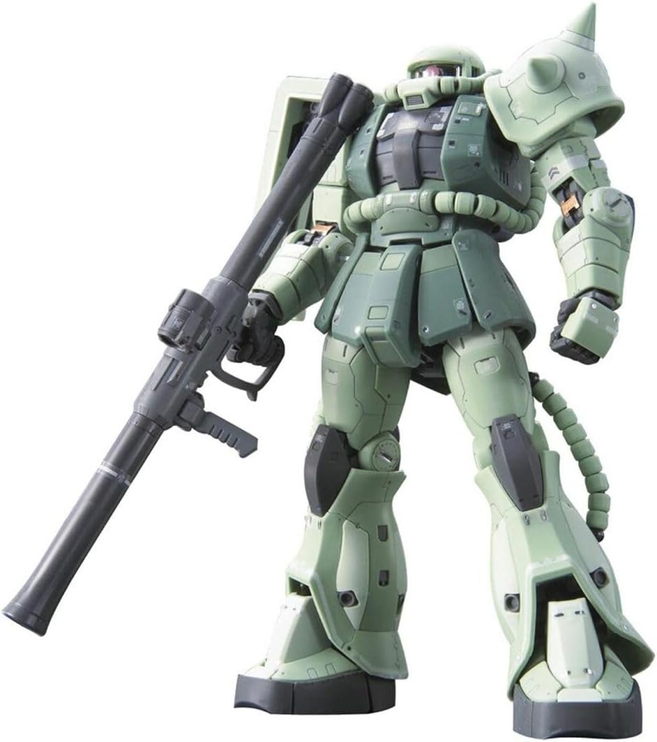Bandai #04 MS-06F Zaku II 1/144 Real Grade Gundam model kit