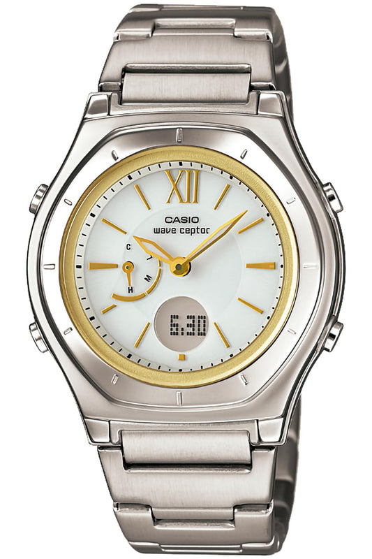 CASIO Watch WAVECEPTOR World six stations radio waves corresponding solar analog digital watch LWA-M160D-7A2JF