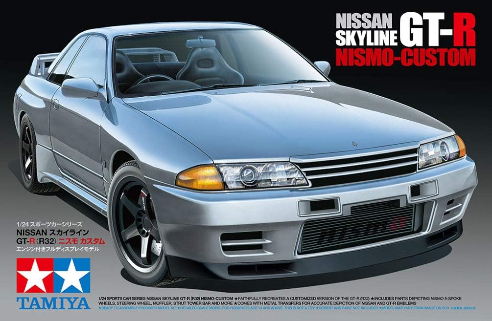 Tamiya Nissan Skyline GT-R R32 - Nismo Custom 1/24 Scale Model Kit 24341