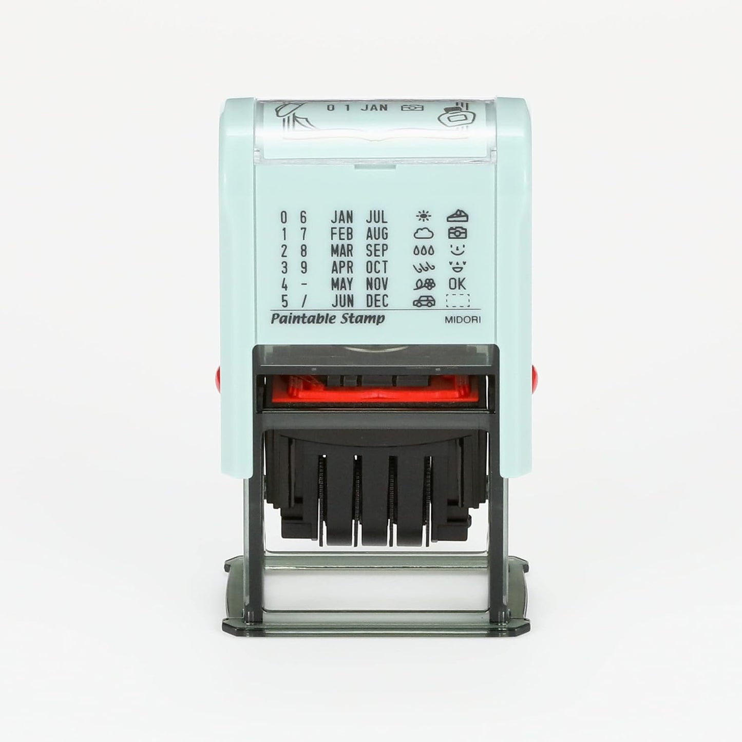 Midori 35456006 Rotating Stamp Date Stationery Pattern