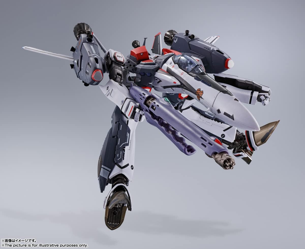 TAMASHII NATIONS - Macross Frontier - VF-25F Super Messiah Valkyrie (Alto Saotome Custom) Revival ver., Bandai Spirits DX Chogokin Die-Cast Metal Collectible