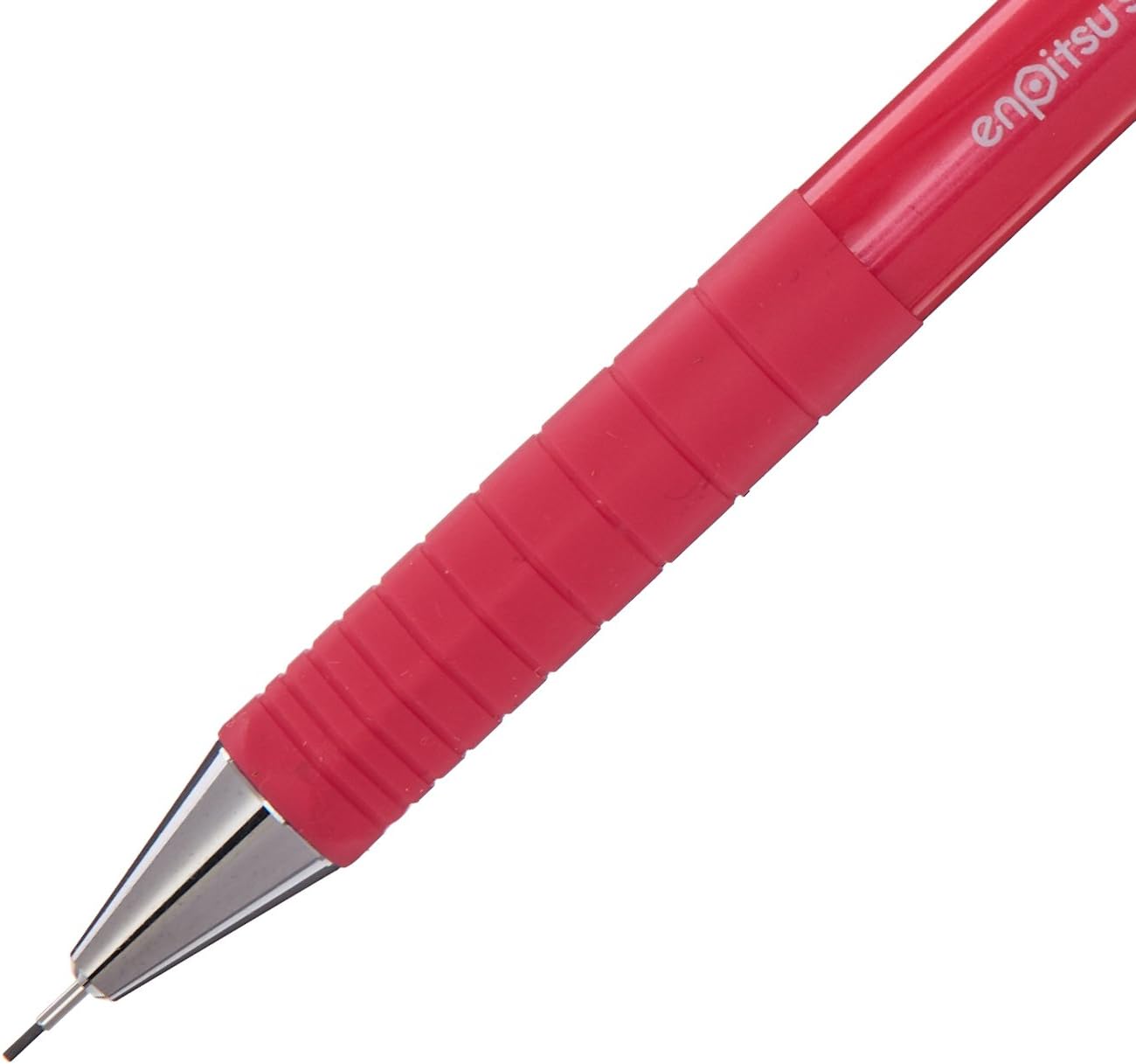 KOKUYO Mechanical Pencil, Enpitsu Sharp Type S, 0.7mm, Pink (PS-P202P-1P)