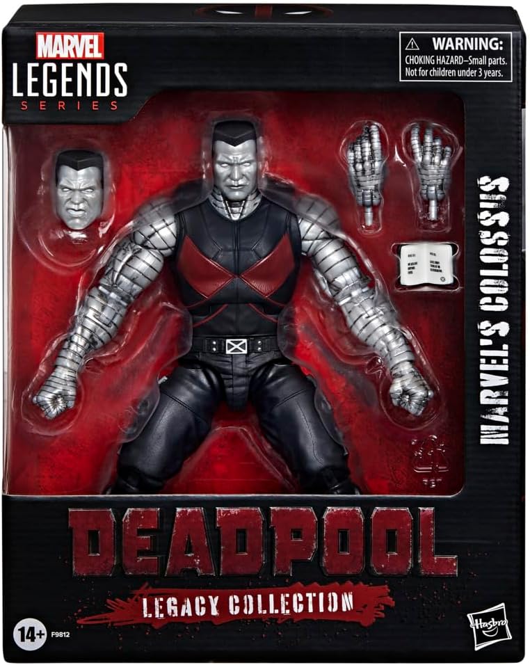 Marvel Legends Series Colossus, Deadpool Legacy Collection Deluxe Collectible 6 Inch Action Figure