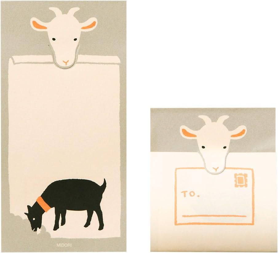 Midori 11788006 Secret Paper with Goat Pattern