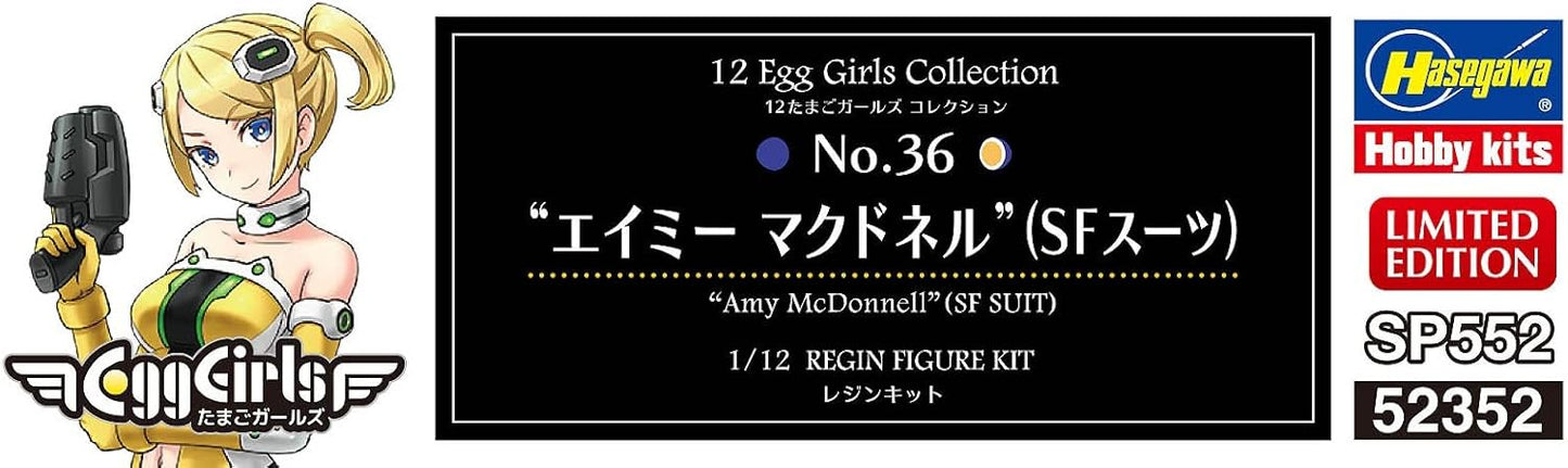 Hasegawa 1/12 Egg Girls Collection No. 36 Amy Mcdonnell SF Suit
