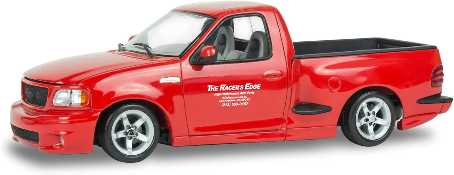 Revell 85-4499 Fast and Furious Brian Ford SVT Lightning Model Car Kit 1:25 Scale 118 Piece Skill Level 4 Plastic Model Building Kit Red