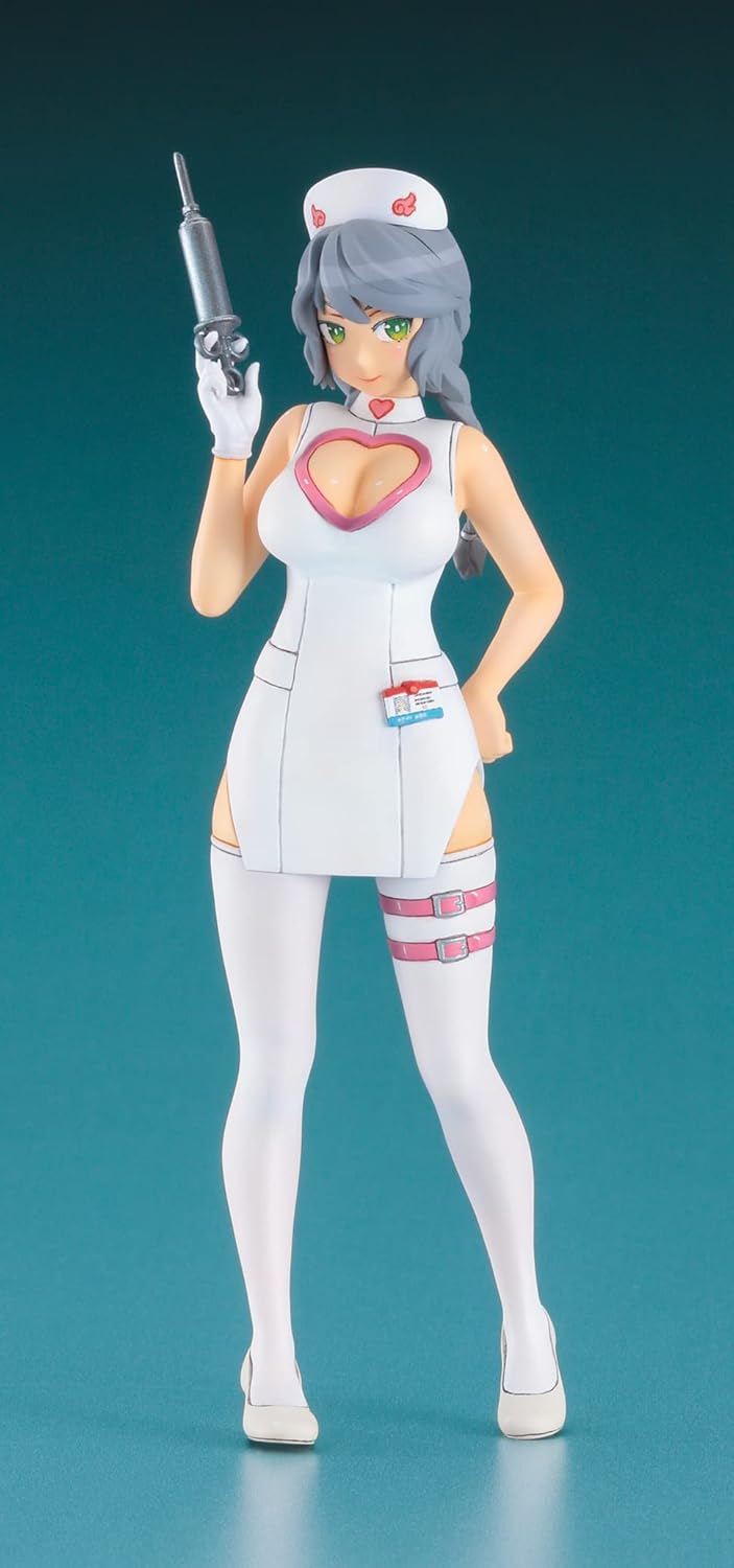 Hasegawa SP536 1/12 Egg Girls Collection No. 31 Sasha Ilyushina (Nourse), Unpainted Resin Kit