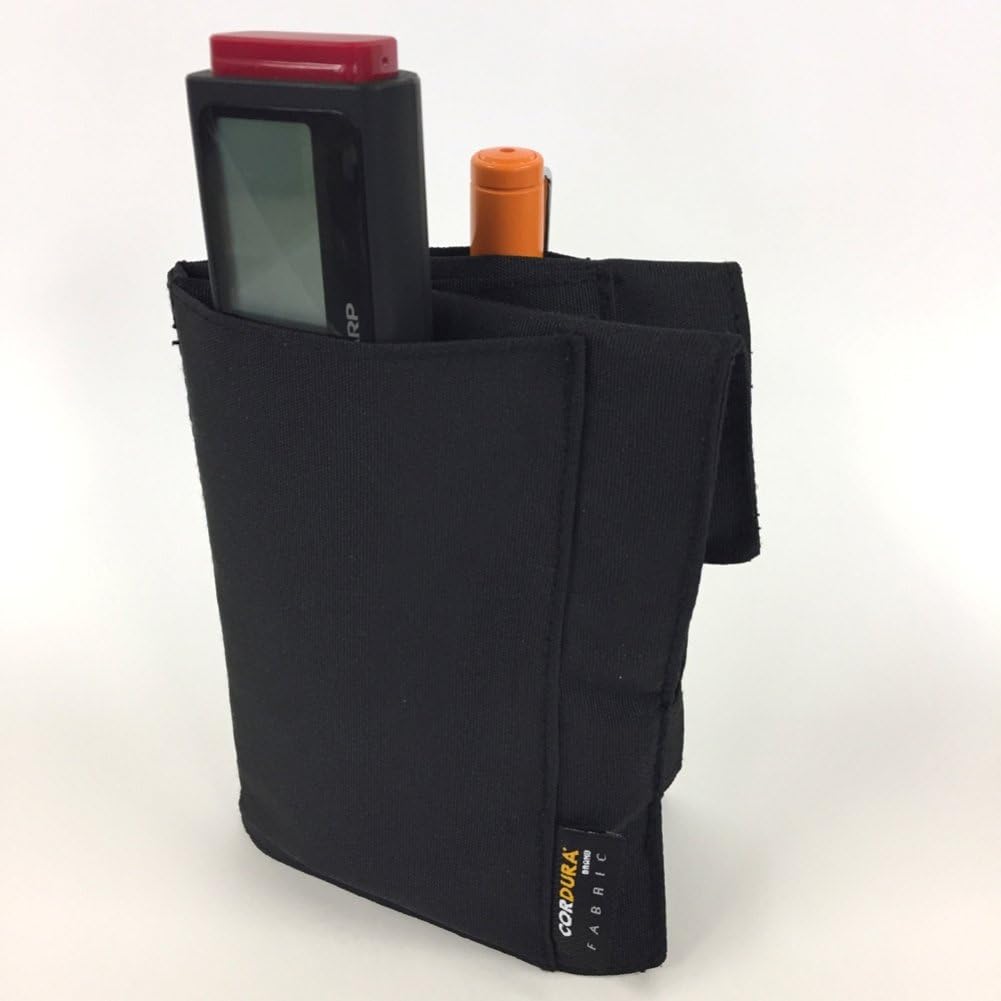 LIHITLAB Slim Pen Case, 7.5 x 4.3, Olive (A7585-22)