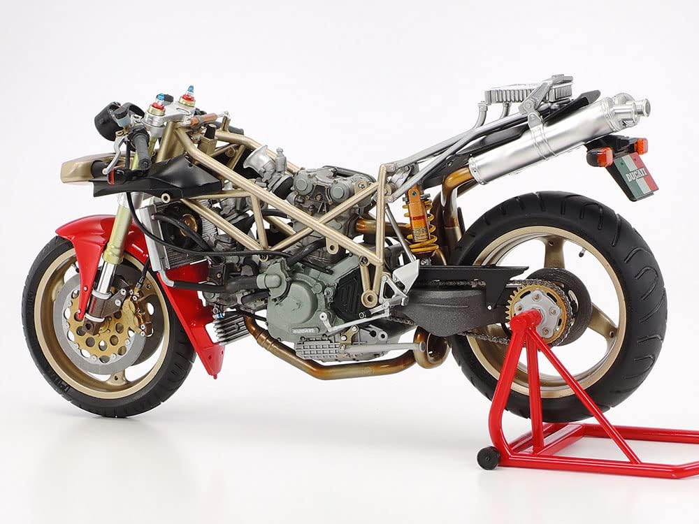 Tamiya 300014068 Ducati Desmo Vehicle 14068 916, Multicoloured, Mittel