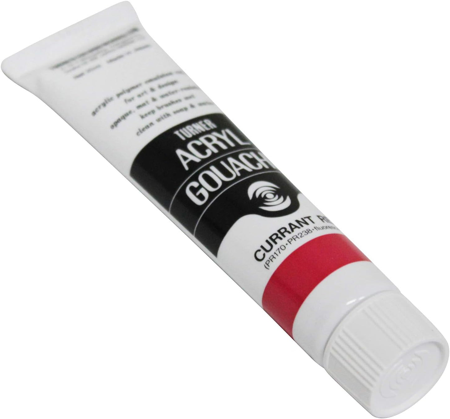 Turner Colour Works Acryl Gouache Artist Acrylic Paint - Single 20 ml Tube - Currant Red