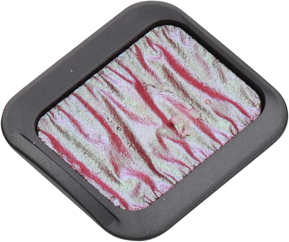 Finetec Premium Watercolor Pan - Turquoise/Red (Flip-Flop)