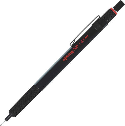 Rotring 500 0.5mm Mechanical Pencil, Black (502505N) (1904725)
