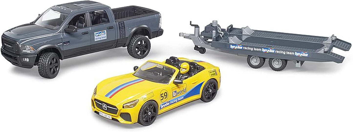 Bruder Ram 2504 Power Wagon Roadster Racing Team