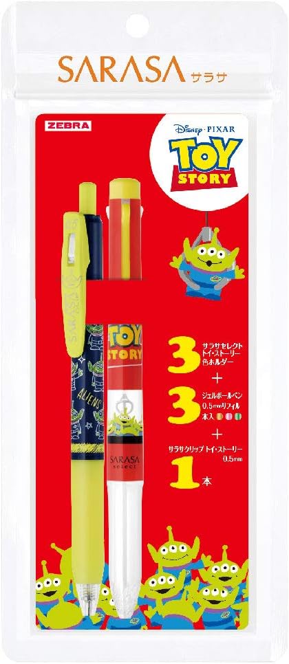 ZEBRA Multifunctional Pen Sarasa Clip Sarasa Select Toy Story Set
