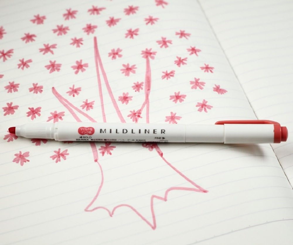 Zebra Mildliner Noble Color Highlighter 5 Set – Japan