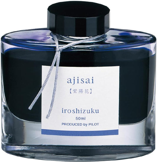 PILOT fountain pen ink iroshizuku INK-50-AJ hydrangea