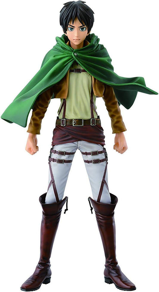 Banpresto Attack on Titan Master Stars Piece 10" Eren Yeager Action Figure