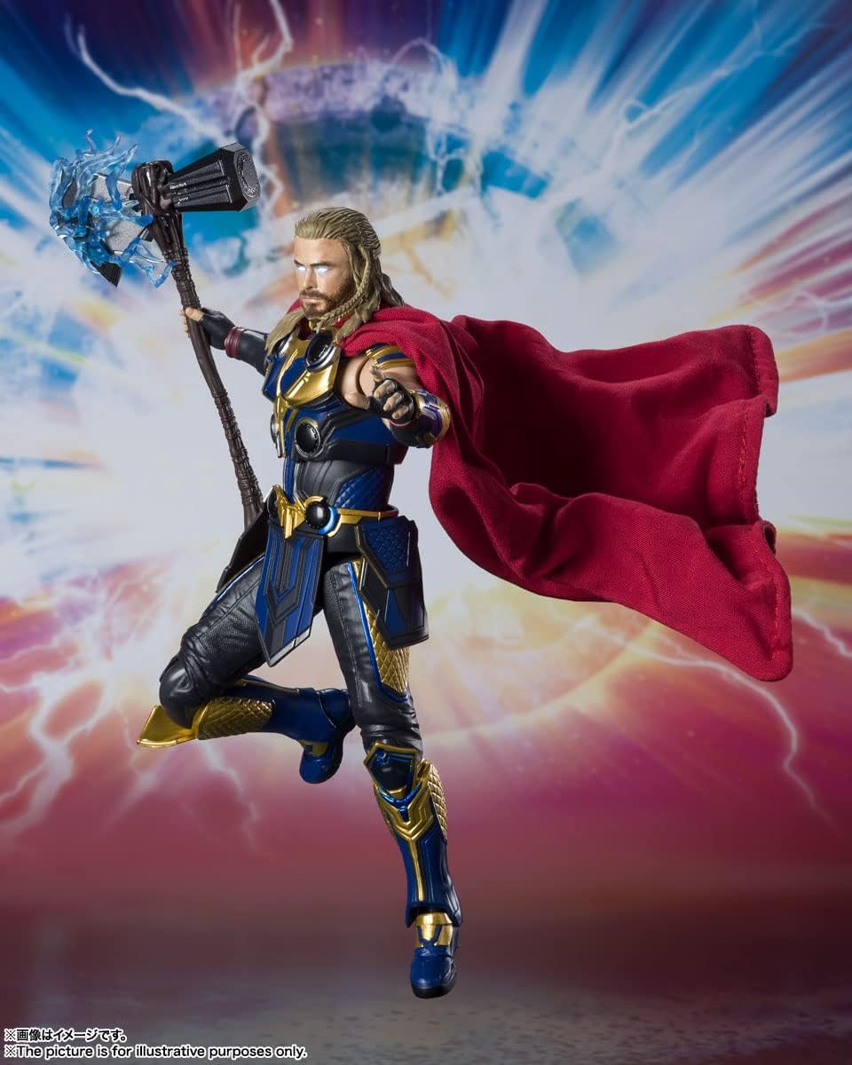 TAMASHII NATIONS - Thor (THOR: Love & Thunder) - THOR: Love & Thunder, Bandai Spirits S.H.Figuarts Action Figure