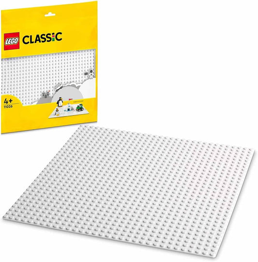 LEGO 11026 Classic The White Building Plate 32x32, Base Base for Construction, Assembly and Exhibition
