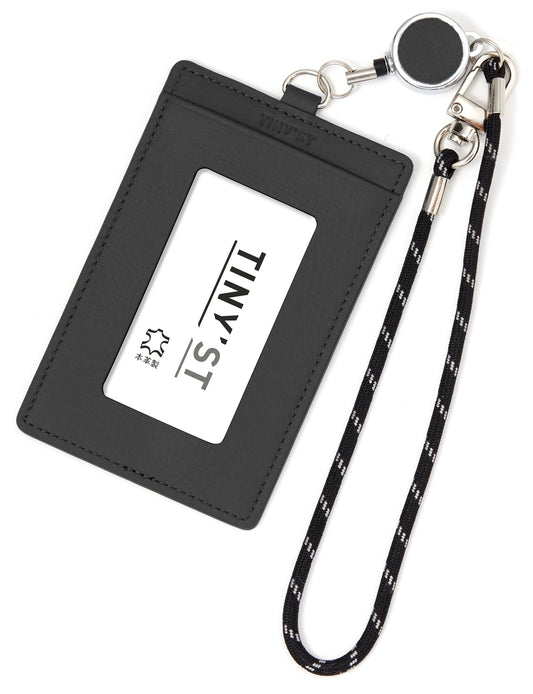 Raymay Fujii Tinist Pass Case with Reel Black