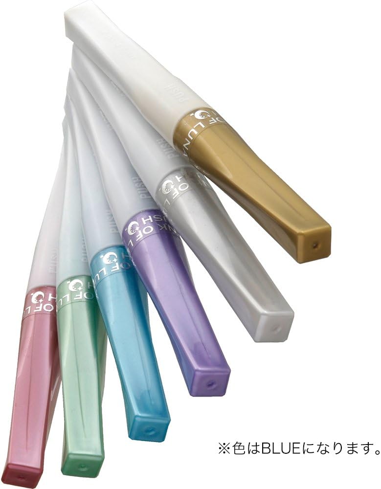 Kuretake Zig Fude Brush Pen, Memory System Wink of Luna Brush, Metallic Red (DBB190-126)