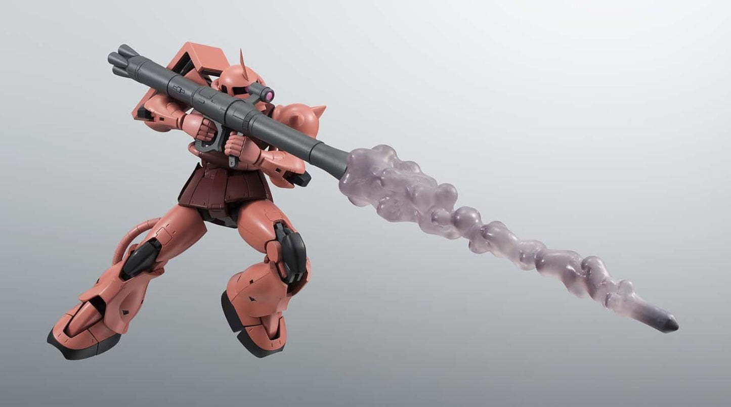 Gundam MS-06S Zaku II Char's Custom Model ANIME Version Robot Spirits Action Figure