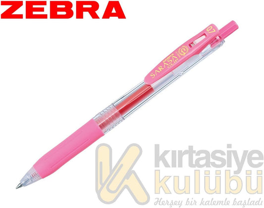 ZEBRA Sarasa Clip Pen 0.7 mm, Pink (JJB15-P)