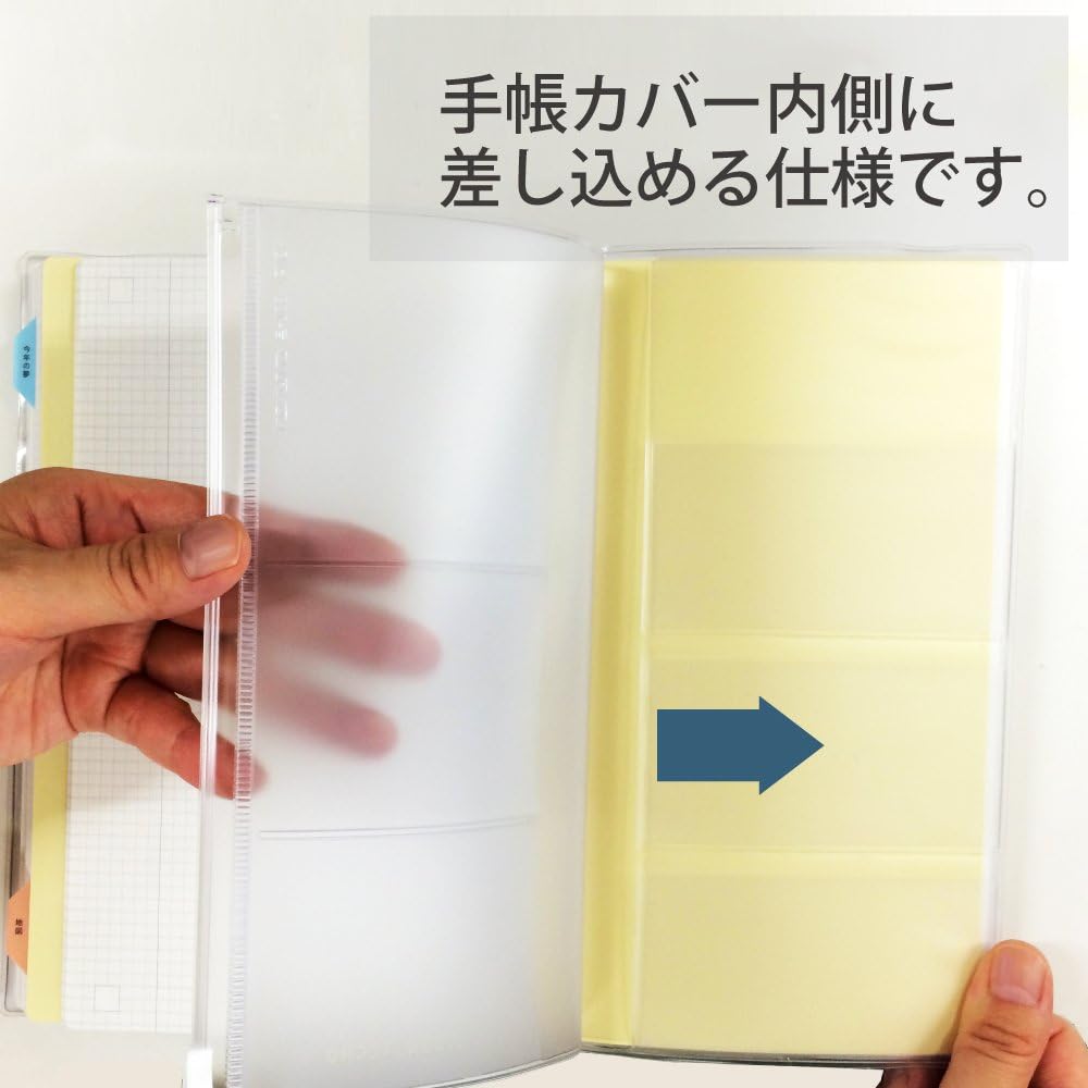 Kokuyo Jibun Techo Goods Zipper case for A5 Slim Standard