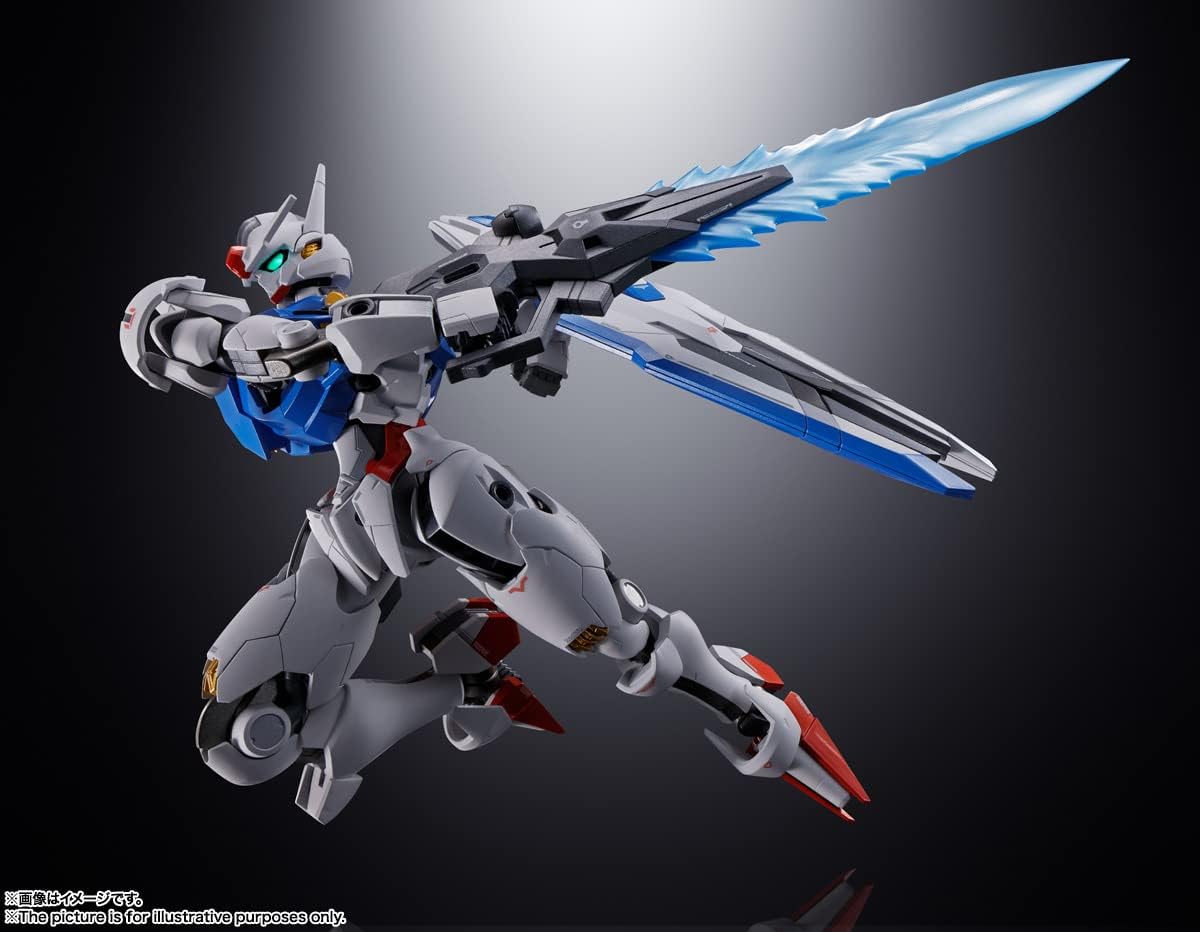 TAMASHII NATIONS - Mobile Suit Gundam: The Witch from Mercury - Gundam Aerial, Bandai Spirits Chogokin Die-Cast Metal Collectible