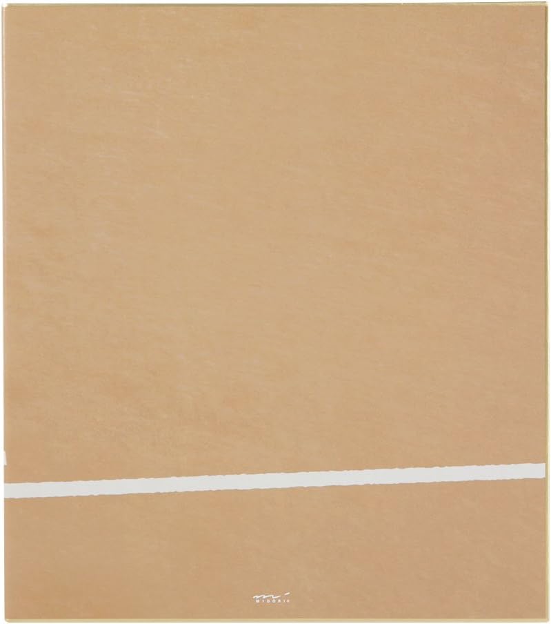 Midori 33166006 Colored Paper, Bi-Fold, Colored Paper, Baseball Field Pattern