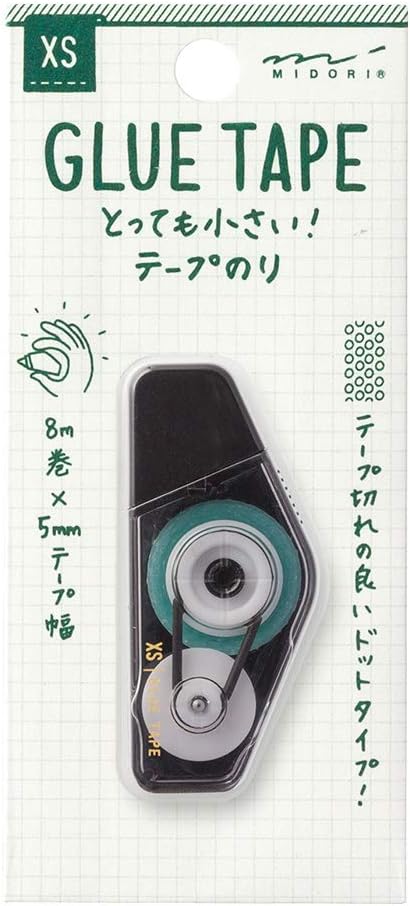 Midori Tape Glue, XS Series, Black (35266006)