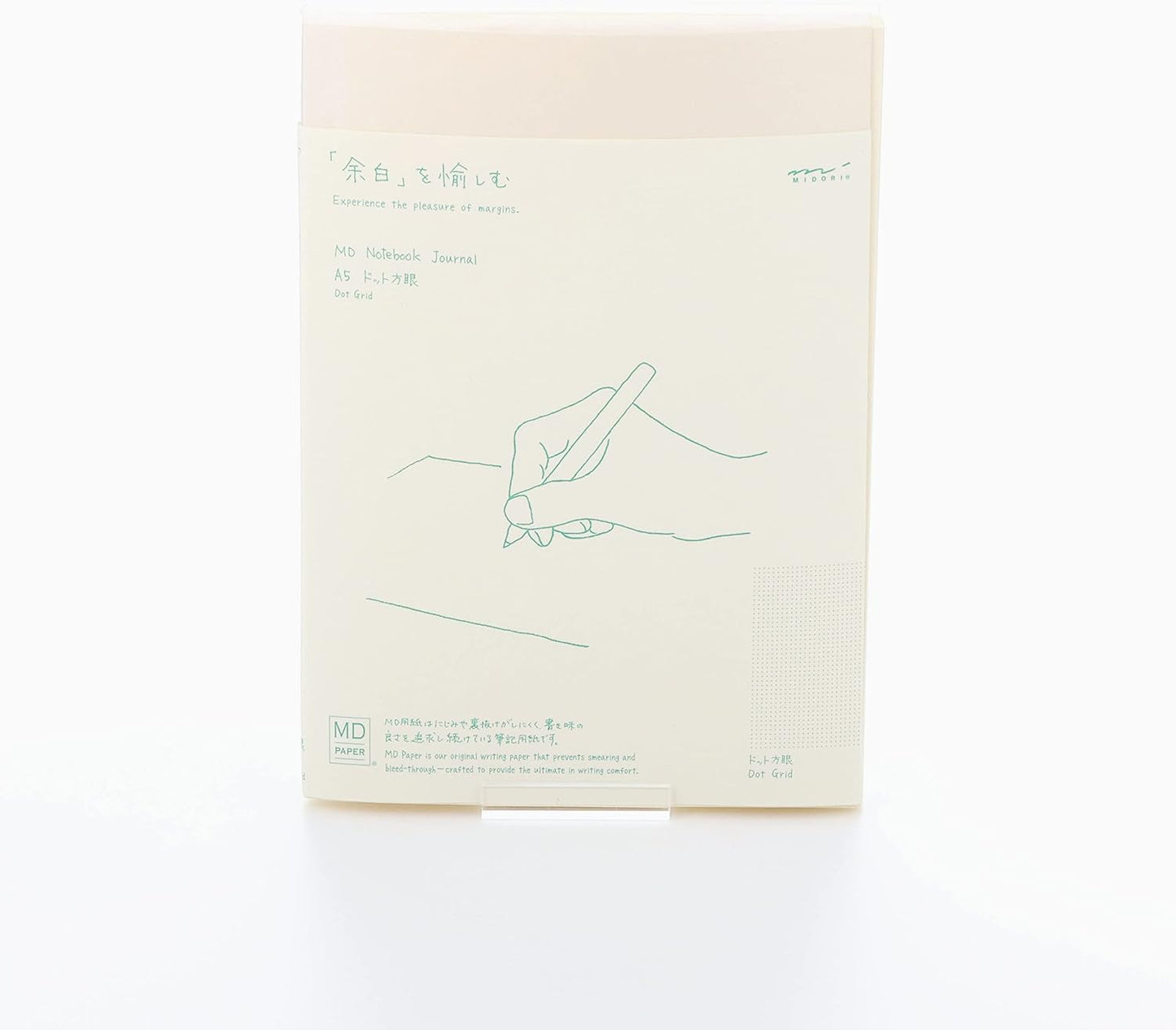 DESIGNPHIL Design Phil Midori Notebook, MD Notebook, A5 Journal, Dot Squared, 15259006