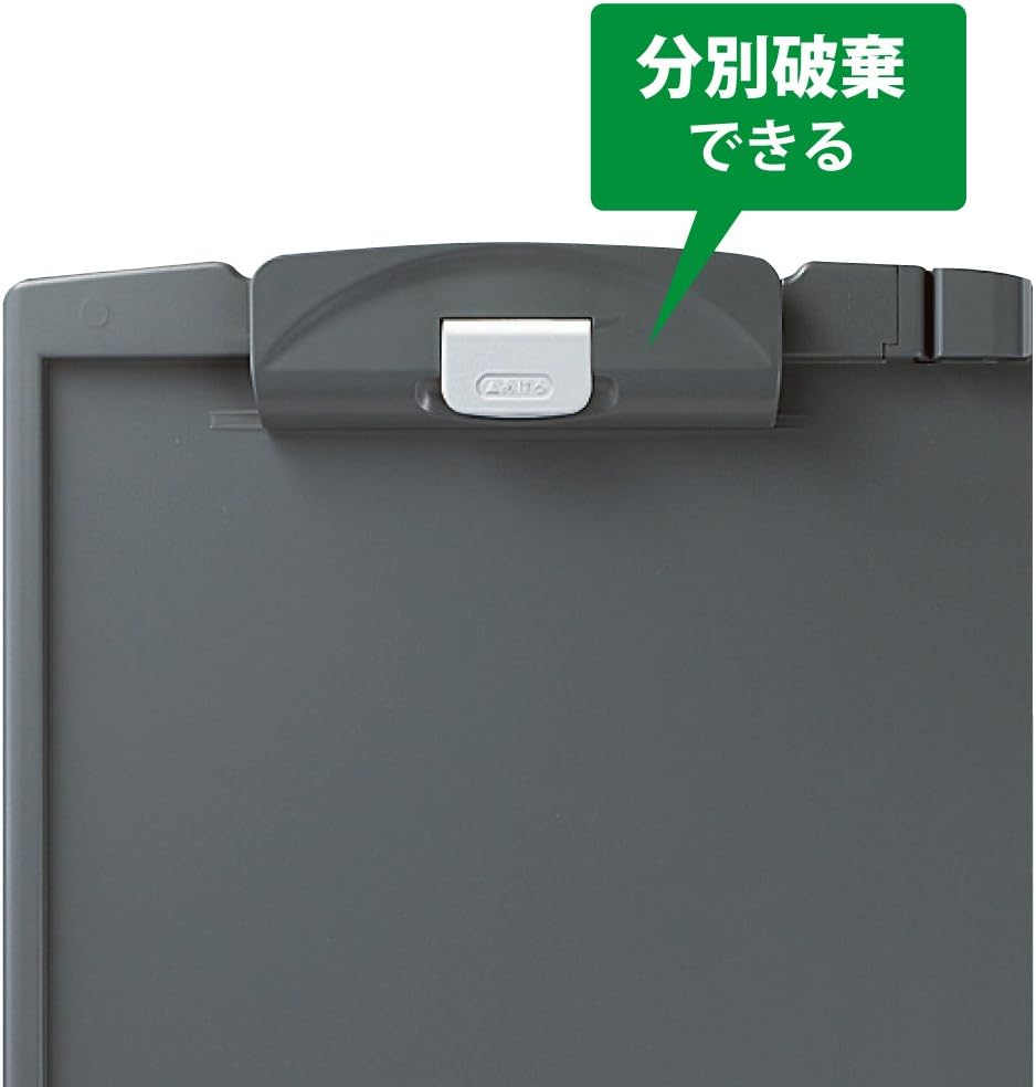 Kokuyo Clipboard H A4 Short Edge Binding Gray YOH-H78DM