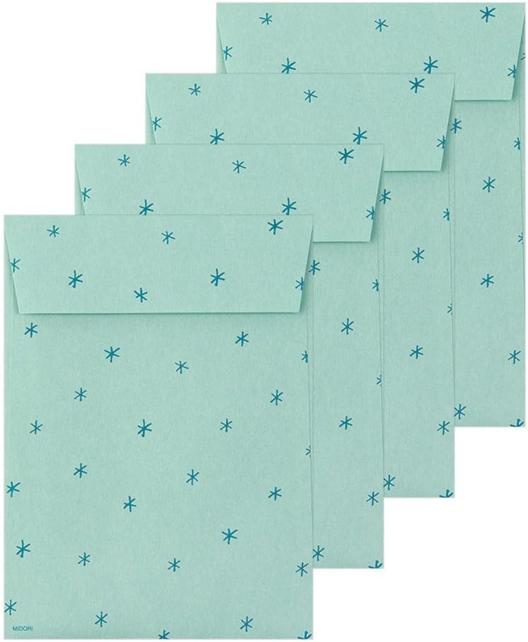 Midori 86367006 Letter Set, Alpaca Pattern, With Stickers