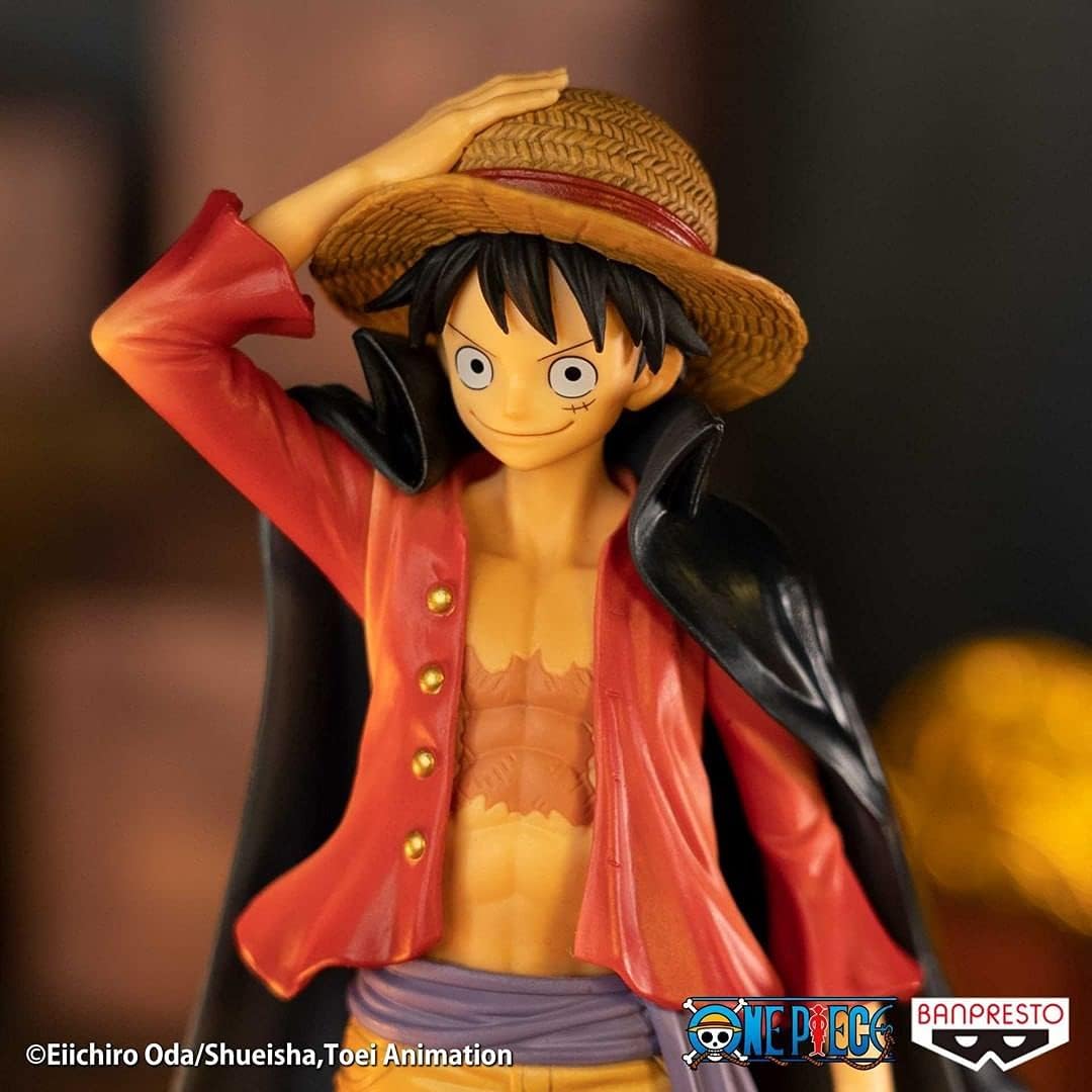 Banpresto ONE Piece DXF The GRANDLINE Men WANOKUNI vol.11 (Luffy), Multiple Colors (BP17510)