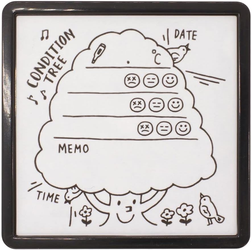 Midori DESIGNPHIL Paintable Stamp Health Management - 35422006