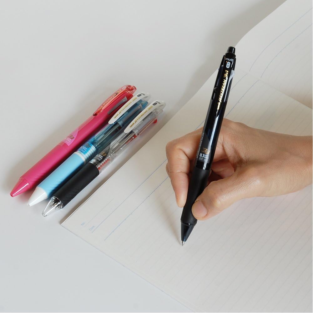 Mitsubishi Pencil MSXE4600071PT Multifunction Pen Jet Stream 3 & 1 0.7 Clear Easy Writing