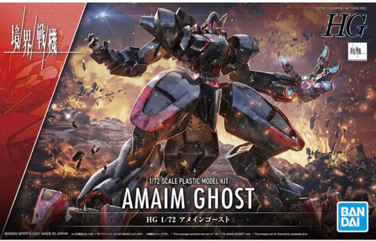 Bandai Hobby - AMAIM: Warrior at The Borderline - 04 AMAIM Ghost, Bandai Spirits HG 1/72 Model Kit